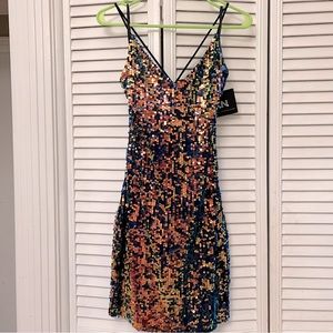 Beautiful iridescent sequins